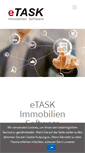 Mobile Screenshot of etask.de